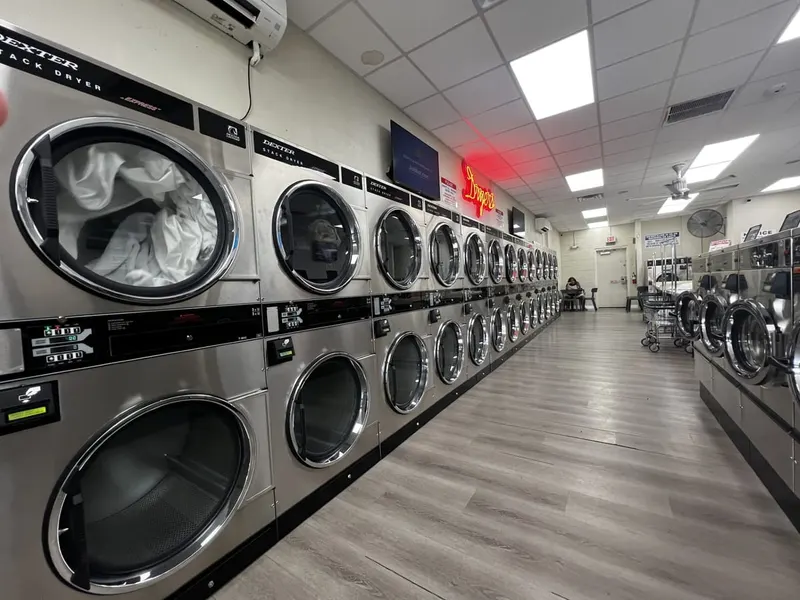 New Dexter commercial dryers at Surprise AZ laundromat